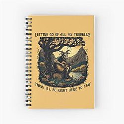 Billy Strings - Meet Me At The Creek Spiral Notebook