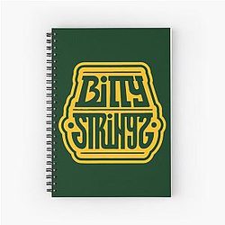 Billy Strings Lamp Tee Spiral Notebook