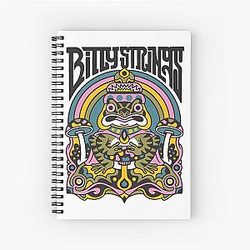 Billy Strings Frog Spiral Notebook