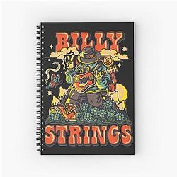 Billy strings fall winter Spiral Notebook