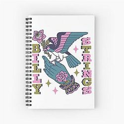 Billy Strings Bird Spiral Notebook