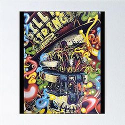BAILEY RACE BILLY STRINGS NEW ORLEANS   Poster