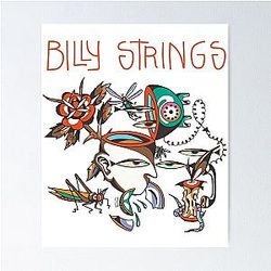 Billy strings art    Poster
