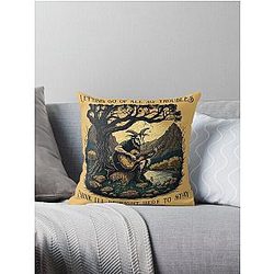 Billy Strings - Meet Me At The Creek Throw Pillow