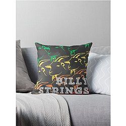 Billy Strings Goats Throw Pillow