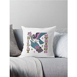 Billy Strings Bird Throw Pillow