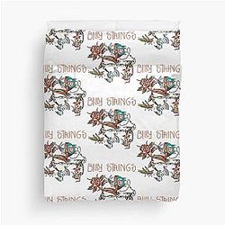 Billy Strings Art Duvet Cover