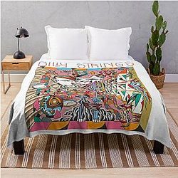 Billy Strings T-ShirtBilly Billy Throw Blanket