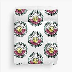 Billy Strings - RED DAISY WINTER 2021-2022 Duvet Cover