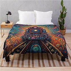 Billy Strings Slow Train Throw Blanket