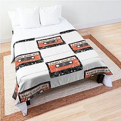 Billy Strings Goat Mix Tape Distressed Comforter