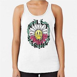 Billy Strings - RED DAISY WINTER 2021-2022 Racerback Tank Top