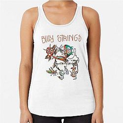 Billy Strings Art Racerback Tank Top
