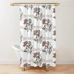 Billy Strings Art Shower Curtain