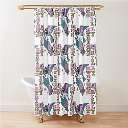 Billy Strings Bird Shower Curtain