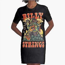 Billy Strings FALL WINTER 2021   Graphic T-Shirt Dress