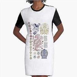 Billy Strings All Graphic T-Shirt Dress