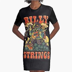 Billy strings fall winter Graphic T-Shirt Dress