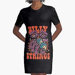 Billy Strings FALL WINTER 2021 Graphic T-Shirt Dress