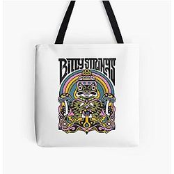 Billy Strings Frog All Over Print Tote Bag