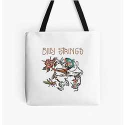 Billy Strings Art All Over Print Tote Bag