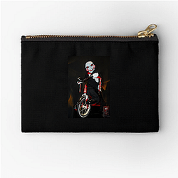 Billy the Puppet Always Sinister Always Creepy Billy The Puppet Zipper Pouches