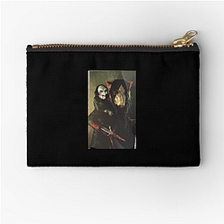 Billy the Puppet The Face of Saw Billy The Puppet Zipper Pouches