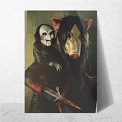 Billy the Puppet The Face of Saw Billy The Puppet Posters
