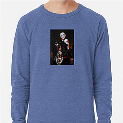 Billy the Puppet Always Sinister Always Creepy Billy The Puppet Sweatshirts