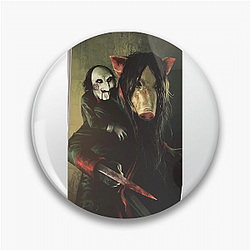 Billy the Puppet The Face of Saw Billy The Puppet Pins