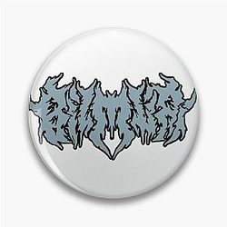 Bilmuri and blue Friends Pin