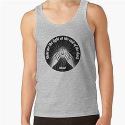 Show me the light at the end of the dark - corn fed yetis bilmuri lyrics metal rock song Tank Top