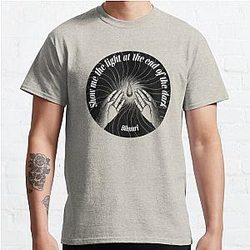 Show me the light at the end of the dark - corn fed yetis bilmuri lyrics metal rock song Classic T-Shirt