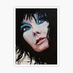 A Björk Portrait Sticker