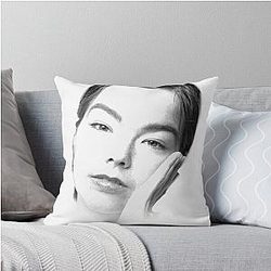 Bjork Gutmundsdottir Throw Pillow