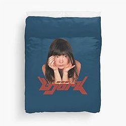 Retro Björk Duvet Cover