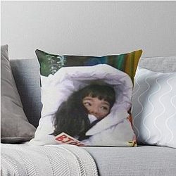 Björk Throw Pillow