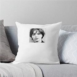 Young Bjork Square Throw Pillow