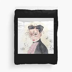 Funny Gift Beautiful Female Singer Guðmundsdóttir Cute Gift Duvet Cover