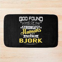 Mens Favorite Bjork Record Dj Guðmundsdóttir Gifts Music Fans Bath Mat