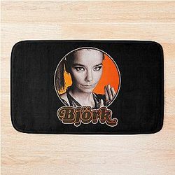 Love Funny Man Bjork Gifts For Everyone Bath Mat