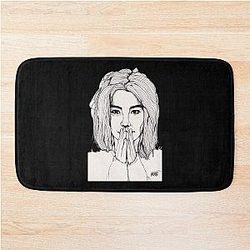 Björk Actress Musician Guðmundsdóttir Cool Graphic Gifts Bath Mat