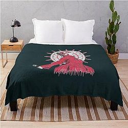 Bjork Red Vulnicura 2016 Throw Blanket