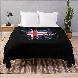 Björk Actress Musician Guðmundsdóttir Graphic Throw Blanket for Fan