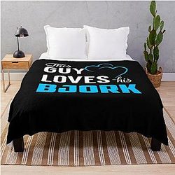 Great Model Record Producer Dj Guðmundsdóttir Gift Music Fans Throw Blanket