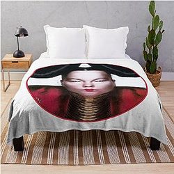 Bjork Homogenic Circle Throw Blanket