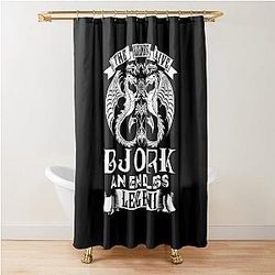 Day Gifts for Record Producer Guðmundsdóttir Funny Gift Shower Curtain