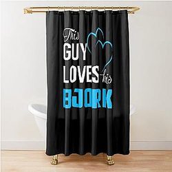 Björk Guðmundsdóttir Record Producer Gift Music Fans Shower Curtain