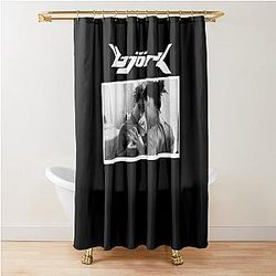 Funny Gift Bjork Guðmundsdóttir Producer DJ Cute Gifts Shower Curtain