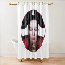 Bjork Homogenic Circle Shower Curtain